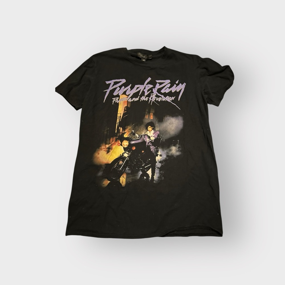 Purple rain t shirt